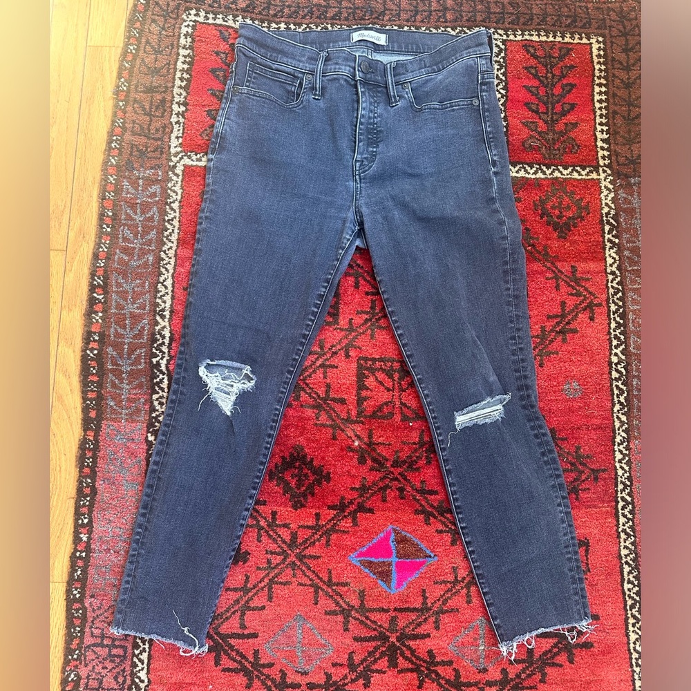Madewell 9” High Rise ankle jeans